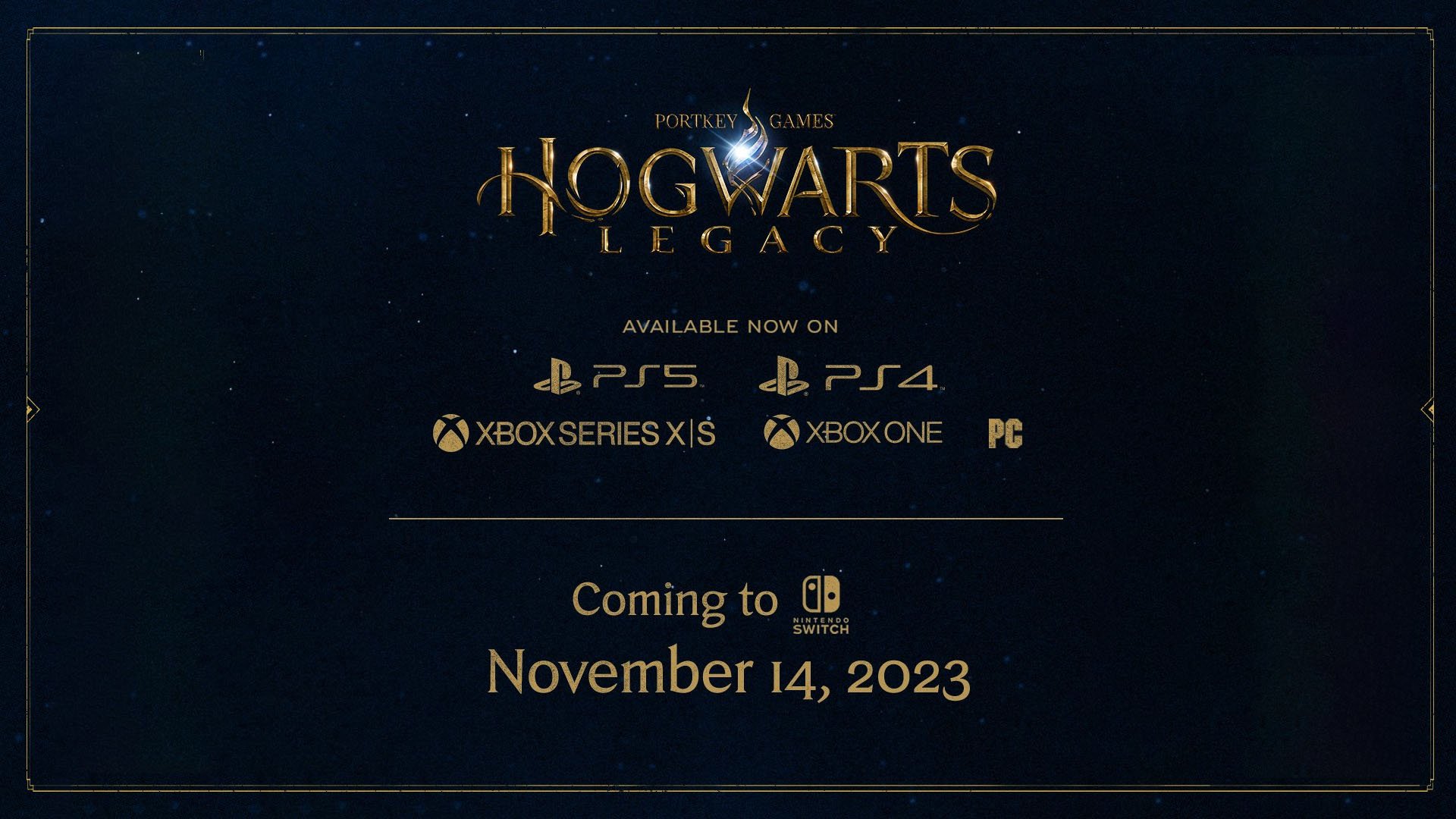 Hogwarts Legacy for Switch delayed to November 14 - Gematsu